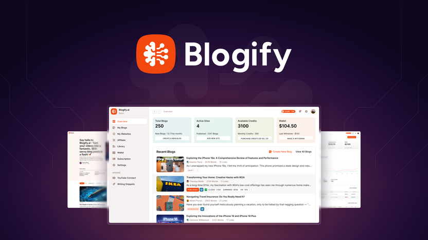 Blogify Blog Automation And Content Repurposing Platform Lifetime Deal Review