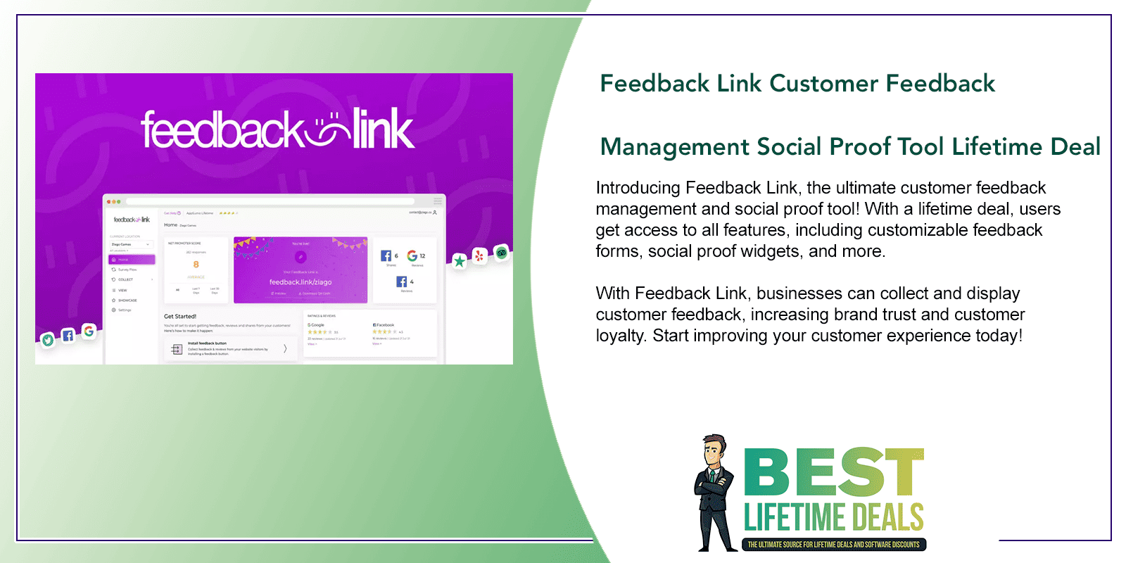 Feedback Link Customer Feedback Tool Lifetime Deal Review