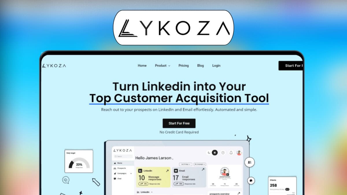 Lykoza Sales Outreach And Lead Generation Platform Lifetime Deal Review
