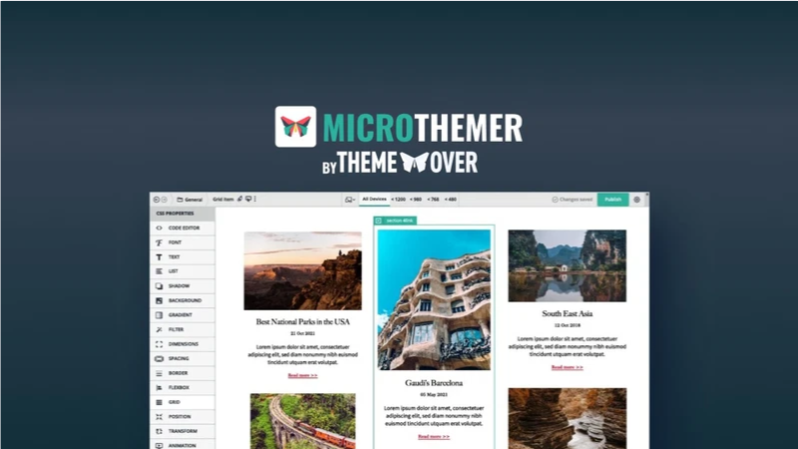 Microthemer Wordpress Design Tool Lifetime Deal Review