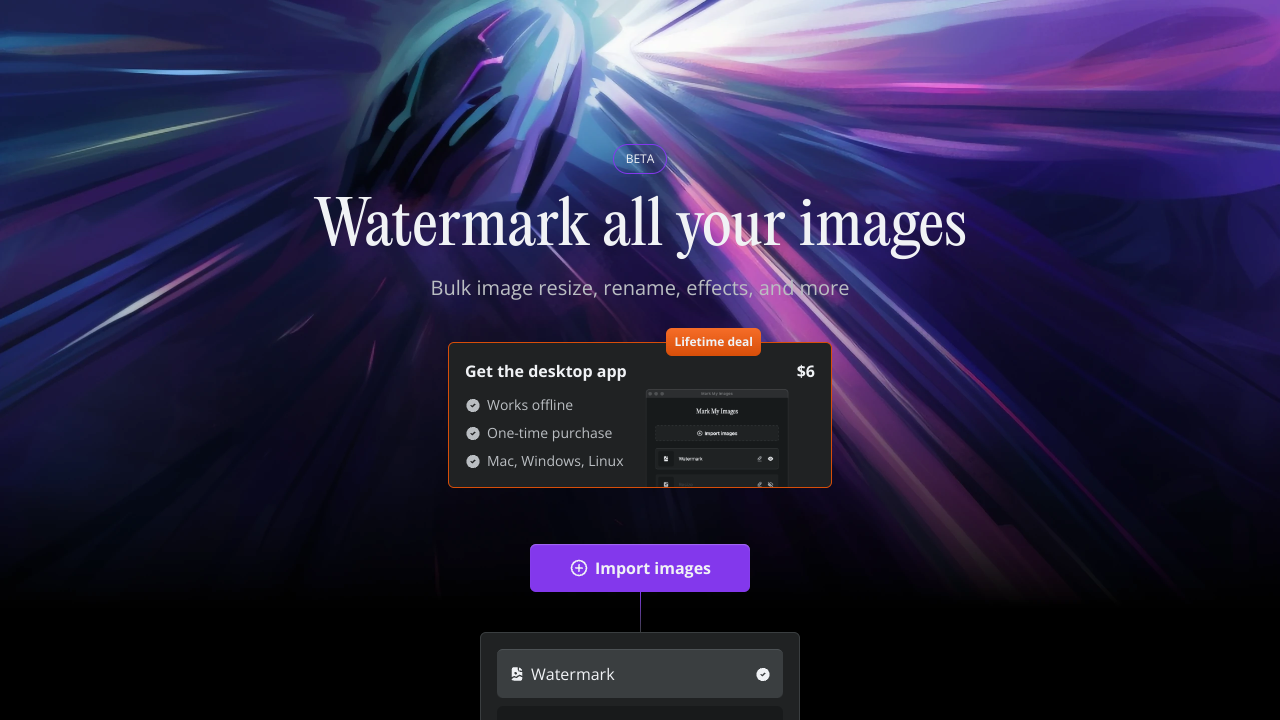 Watermarkup Watermarking Tool for Images And Photos Lifetime Deal Review