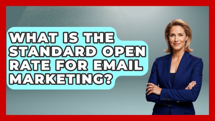 What is the Standard Open Rate for Email Marketing
